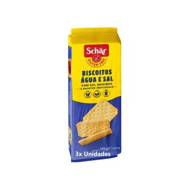 Imagem de Pack Com 3x Biscoito Água e Sal sem Glúten Schär 115g - Schar