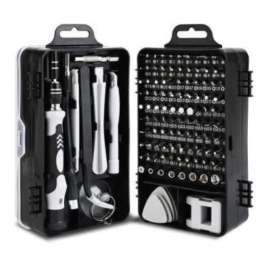 Imagem de Kit Chaves Ferramentas Celular Tablet Notebook 115 Peças - DRAIK