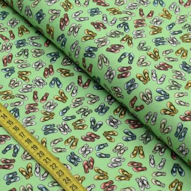 Imagem de Tecido Estampado para Patchwork - Praia Cor 2547 (0,50x1,50) - CÍRCULO