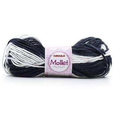 Imagem de Lã Mollet Mesclado 40g - CÍRCULO, 9016