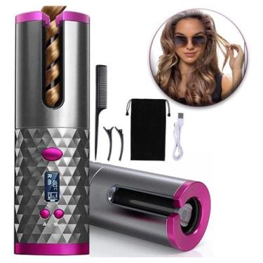 Imagem de Modelador De Cachos Hair Finisher Automático Sem Fio - Generic