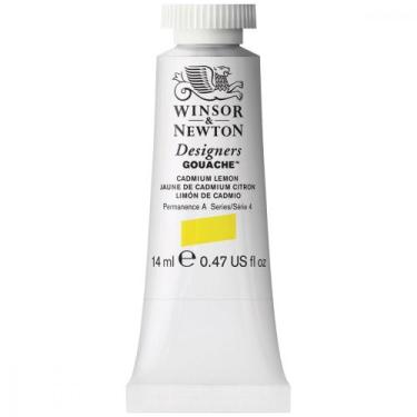 Imagem de Tinta Guache Winsor Newton 14ml S4 086 Cadmium Lemon - Winsor & Newton