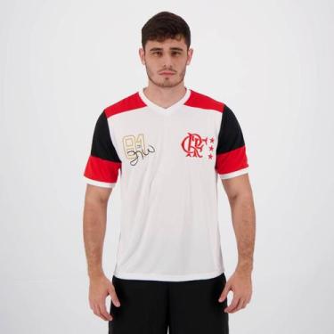 Imagem de Camisa Flamengo Zico Retrô - Braziline, G