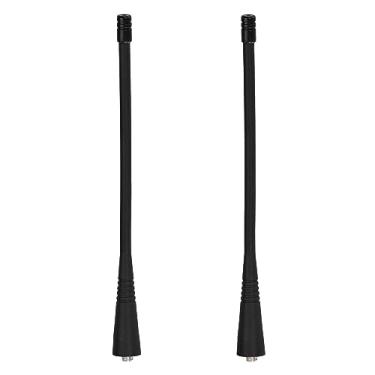 Imagem de Bingfu Antena chicote UHF 403-520 MHz pacote com 2 para Motorola CP200d CT250 CP150 CP200 CP200XLS PR400 HT750 HT1250 EX500 EX600 EX600XLS GP380 rádios walkie talkie rádio portátil