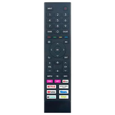 Imagem de ECONTROLLY Controle remoto de substituição ERF3G80H compatível com HISENSE TV 43A7G 50A7G 55A7G 65A7G 75A7G 85A7G U7G Series 55U7G 65U7G 75U7G 85U7G
