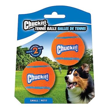 Imagem de ChuckIt! Bolas de tênis pequenas/pequenas (pacote com 2)