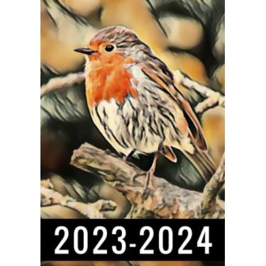 Imagem de Robin 2-Year 2023-2024 Pocket Planner: Monthly Calendar & Agenda Organizer, Monthly Appointment Book, Jan 2023 Dec 2024 Personal Time Management, ... your next 2 years, Gifts For Robin lovers.