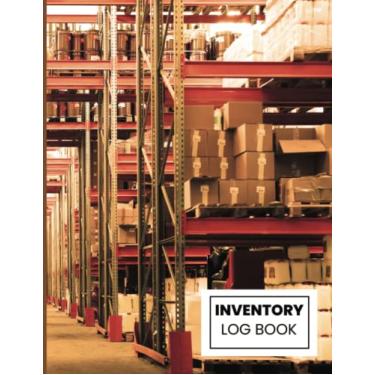 Imagem de Retrogama Inventory Log Book For Small Business: Inventory, Sales & Balance Tracking Ledger Logbook, Large and Simple Inventory Ledger Organizer Notebook, 8.5x11 Inch