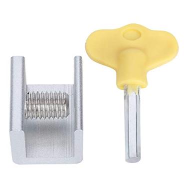 Imagem de Fechadura de Janela Deslizante, Fechadura de Janela, 10 Conjuntos de Fechadura de Segurança de Janela Deslizante, Liga de Alumínio, Rolha de Segurança Com Chaves