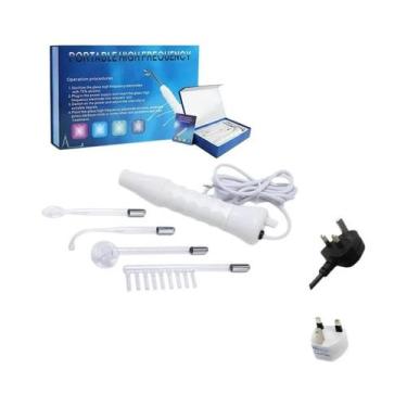 Imagem de Máquina de Alta Frequência Facial com Eletrodo de Ozônio - Massagem e 