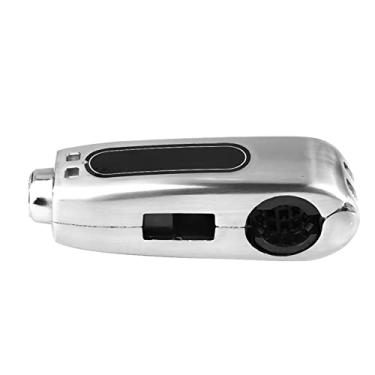 Imagem de Bloqueio Universal da Alavanca do Freio do Guiador da Motocicleta, Bloqueio de Segurança Anti-roubo Com Fio ABS, 3 Chaves, para a Maioria das Scooters, Motocicletas e ATVs, (Prata)