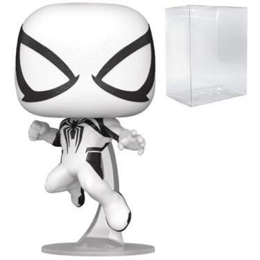 Imagem de POP Marvel Gamerverse: Homem-Aranha 2 - Traje Anti-Venom Peter Parker Funko Boneco de vinil (incluído com caixa protetora compatível), multicolorido, 9,5 cm