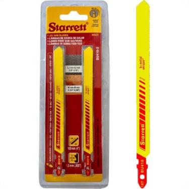 Imagem de Serra Tico-Tico Lamina Starrett Multi Bi-Metal Com 2 Pecas Bu418-2 - 1