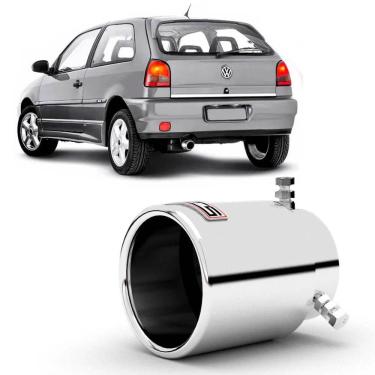 Imagem de Ponteira De Escapamento Volkswagen Gol Aço Inox Outs Parts