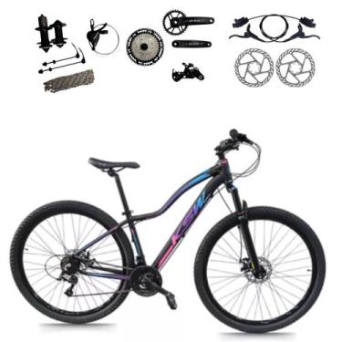 Imagem de Bicicleta Aro 29 Ksw Mwza Feminina Aluminio 12v Freio Hidraulico Mtb, 