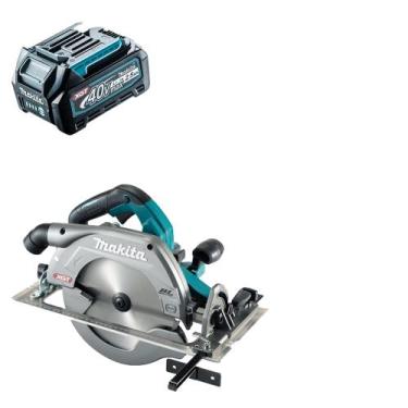 Imagem de Serra Circular 235mm 40V XGT HS010GZ 2.5ah Brushless Makita