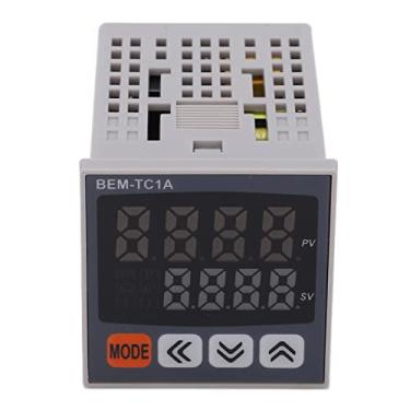 Imagem de Controlador de Temperatura Digital PID TAT Com Saída de relé para Aplicações Versáteis 00-240VAC (BEM-TC1A-14RV)