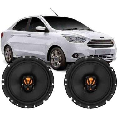 Imagem de Kit Alto Falante Original Jbl Dianteiro Ka Sedan 100wrms Som, Preto/La