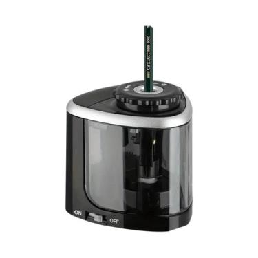 Imagem de Apontador Elétrico Automático para Lápis (6-8mm) - Ideal para Escola, 