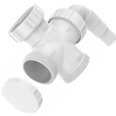 Imagem de Conexao Adaptador Maquina Lavar Roupa Louca Tanque Cruzeta - BLUKIT