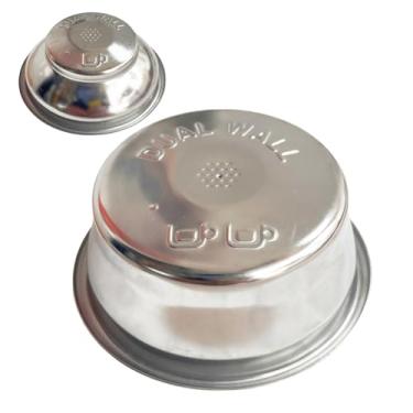 Imagem de Cesta de filtro de café pressurizado de 54 mm para Breville Barista Series/Bambino Plus/Infusor -BES870/875/880/878/890/500/BES860XL Cesto de filtro de parede dupla para máquina de café expresso