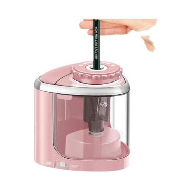 Imagem de Apontador Elétrico Automático para Lápis (6-8mm) - Ideal para Escola, 