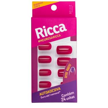 Imagem de Unhas Autoadesiva, Ricca, Rosa