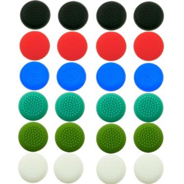 Imagem de 24pcs thumb grips for meta quest
