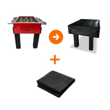 Imagem de Mesa de pebolim totó luxo klopf 1052 + capa Impermeável
