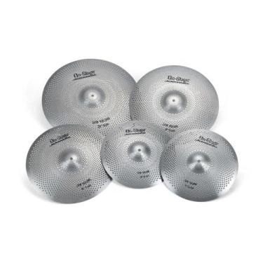Imagem de Kit De Pratos 14 (Par), 16, 18, 20 On-Stage LVCP5000 - Oss-percussao