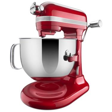 Imagem de Tigela de aço inoxidável de 6 litros apenas para batedeiras KitchenAid Bowl-Lift – Serve nos modelos KD2661, KP26M1, KP26M8, KP26N9, não é compatível com modelos de 5 litros (por exemplo, KV25G, KV25M