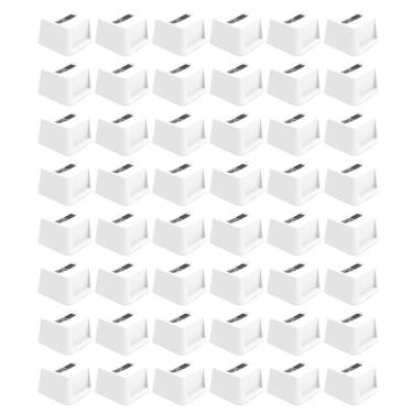 Imagem de Conjunto 48 Porta Guardanapos de Mesa Brancos Restaurante Lancheria Bar Crippa