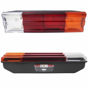 Imagem de Lanterna Traseira Caminhão MB 1113 1418 1618 1620 2013 LED 12V Com Vig