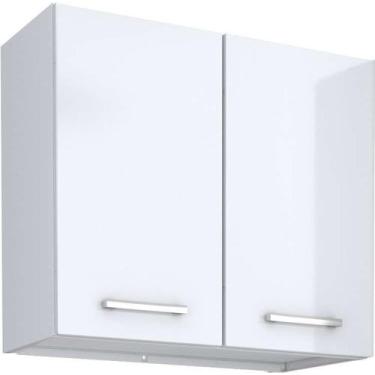 Imagem de Armário Aéreo Montado de Lavanderia Branco em Aço 60cm Max Cozimax