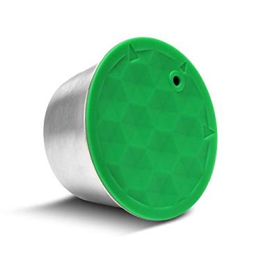 Imagem de TECKEEN Cápsula de café recarregável reutilizável de aço inoxidável para Dolce Gusto