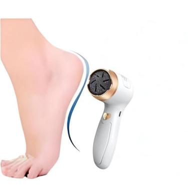 Imagem de Esfoliador Elétrico para Pés Portátil  Lixador de Calos e Rachaduras, 