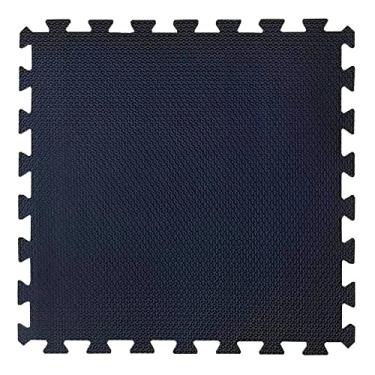 Imagem de Tatame EVA 59x59cm 4 Peças Preto – Piso Modular Antiderrapante e Confortável para Exercícios e Brincadeiras | VMP