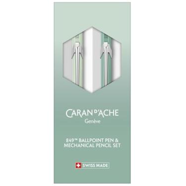 Imagem de Estojo Presente Caneta e Lapiseira Caran d’Ache Misty Forest