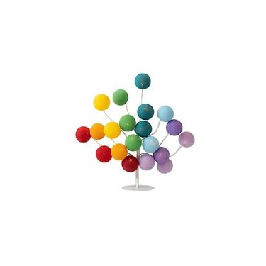 Imagem de Luminária de Mesa Arco Iris Bolinhas Coloridas LED