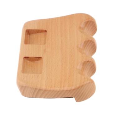 Imagem de Dynwave Suporte para taco de sinuca, suporte para taco de sinuca profissional de fácil utilização para tacos de mesa, para tacos de garra para clube, centro, 3 Furos