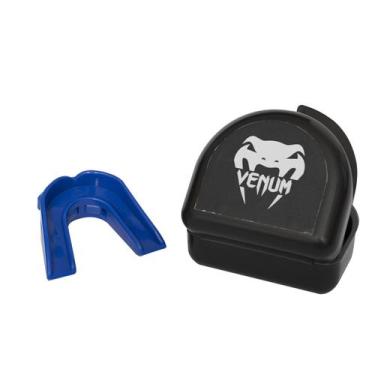 Imagem de Protetor Bucal Profissional Venum Duplo - Com Estojo - Azul, Azul, Úni
