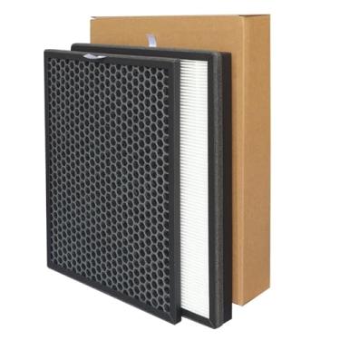 Imagem de LRFDRESS Filtro HEPA FY6172 FY6171 e substituição de filtro de carvão ativado para purificador de ar Philips série 6000 AC6609 AC6608/30 acessórios de filtro