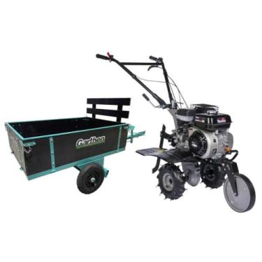 Imagem de Motocultivador Toyama Tt75r-xp E Carreta Basculante Gcm-250