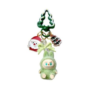 Imagem de Mini Chaveiro De Pelúcia Labubu De Vinil, Caixa Surpresa Fofa, Brinque