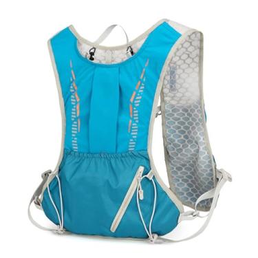 Imagem de Mochila de caminhada, mochila de acampamento | Pacote reflexivo para viagens,Mochila de hidratação à prova d'água com grande capacidade para executar o ciclismo de acampamento