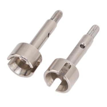 Imagem de Eixo traseiro RC Cups de eixos de roda de metal duráveis ​​para WLToys 124008 124010 Carro de controle remoto 2pcs