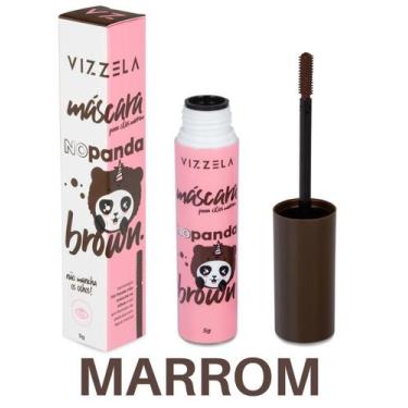 Imagem de Máscara para Cílios Marrom No Panda Brown Vizzela Vegana - 100% Origin