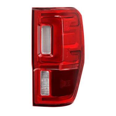 Imagem de (POE) Ford Ranger 19-23 c/BSD Blind Sport Ready Full LED Vermelho/Luz Traseira Transparente - Direita original