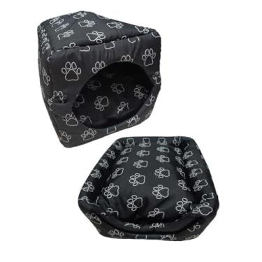 Imagem de Cama Cachorro Gato Toca tipo 3 em 1