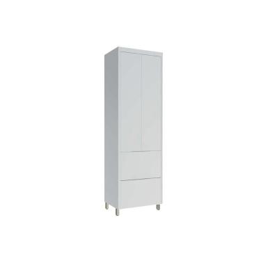 Imagem de Módulo Cozinha Nesher Marquesa Paneleiro c/ 2 Portas e 2 Gavetas 70cm Branco - Nesher